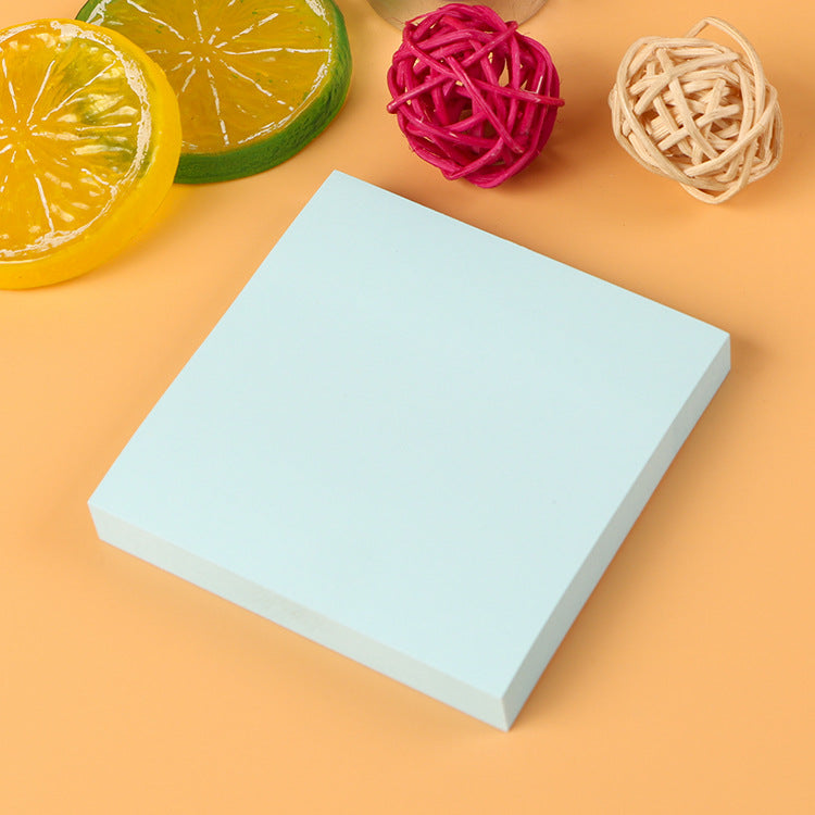 Solid-Color Sticky Notes – Office Stationery/Memo Pads-10pcs