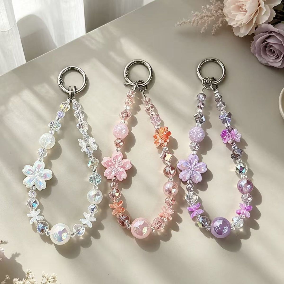 DIY phone charms, bag charms